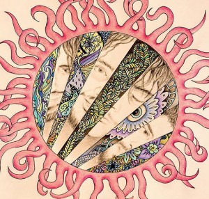 Ilustración para la portada de un disco de Gabriela Casero