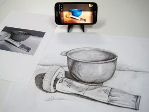 Móvil para dibujar mejor. Arte Casellas. Clases. Peparación. Presencial y online. Estudios Superiores. Grados Supeiores. Diseño 1